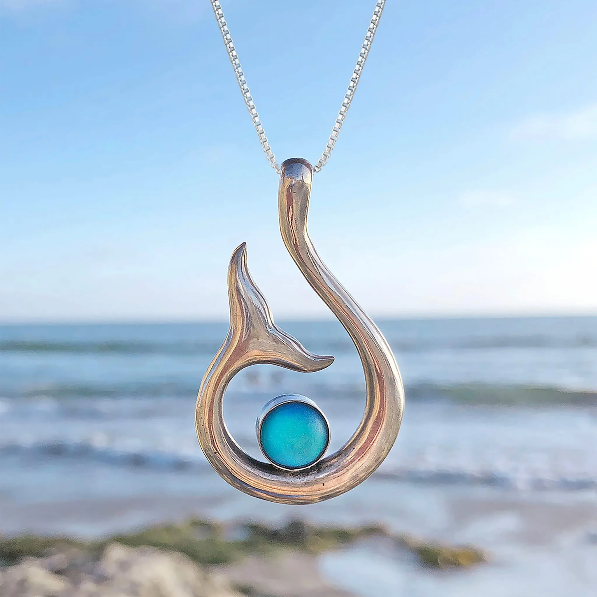 Whale's Tail Pendant