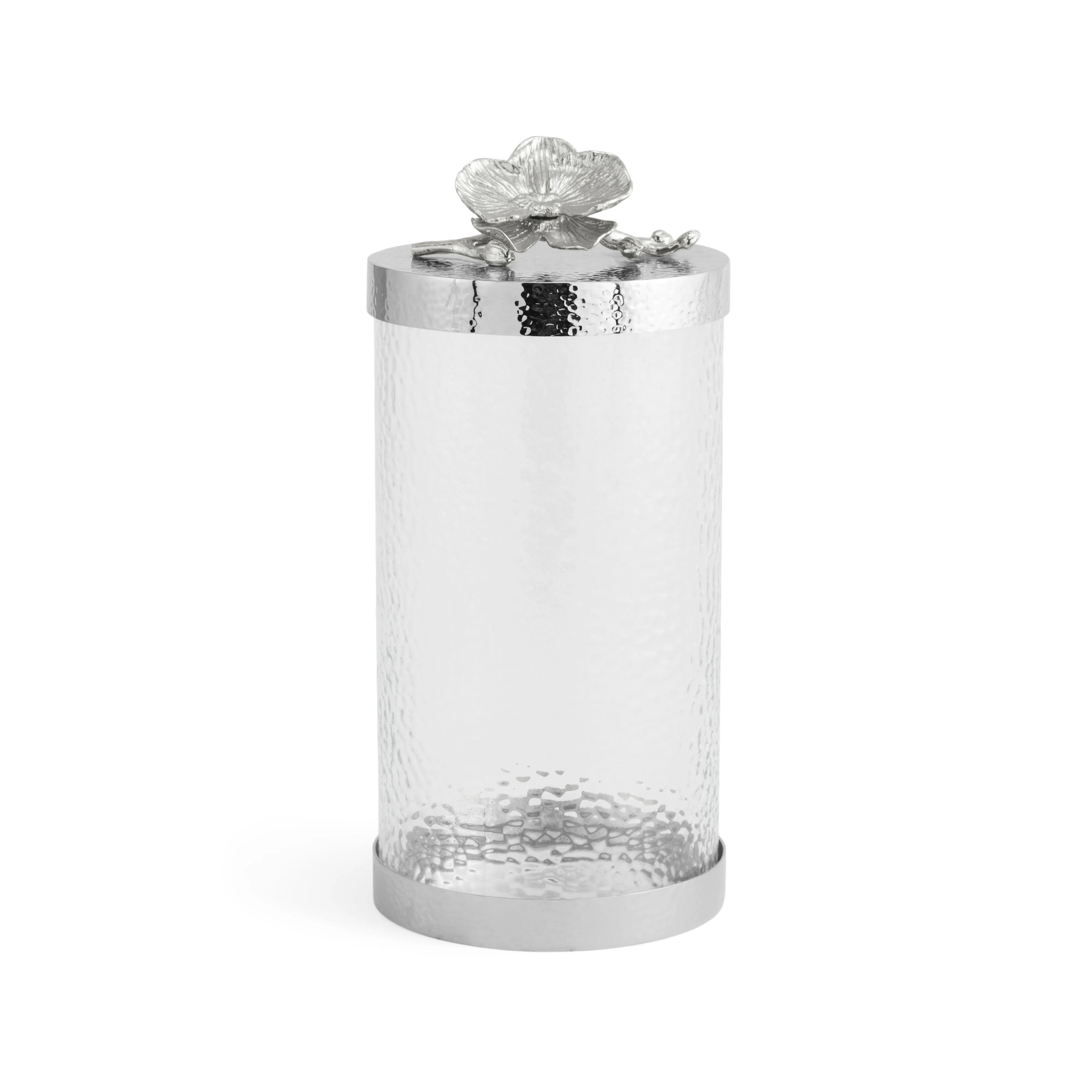 White Orchid Canisters